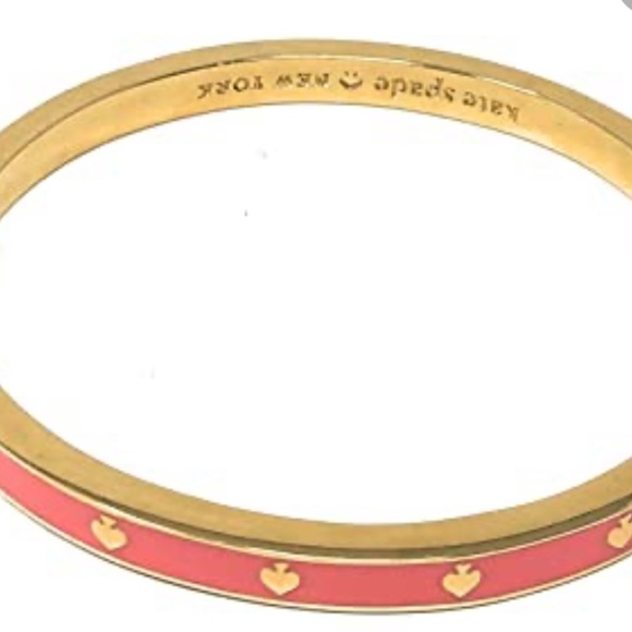 New Kate Spade spot the spade enamel hinged bangle - Picture 4 of 13